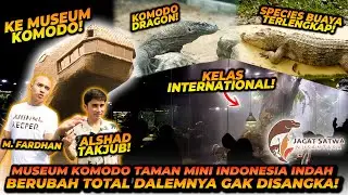 MUSEUM KOMODO BERUBAH TOTAL ! RASANYA SEPERTI DI ZOO LUAR NEGERI ?! ADA HUTAN DI DALAM RUANGAN !!