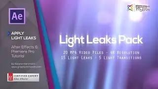 TUTORIAL - Apply Light Leaks in After Effects & Premiere Pro