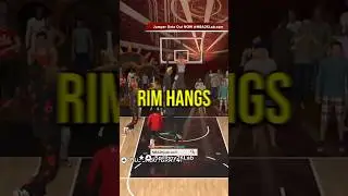 NBA 2K25 Dunking Tips: How to Rim Hang Dunk 2K25 Controls Guide #nba2k25 #2k25