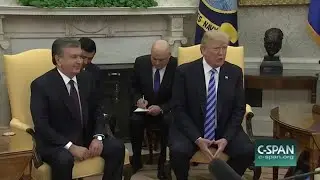 President Trump Hosts Historic Meeting With President Of Uzbekistan