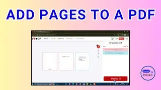 How to Add Pages to a PDF