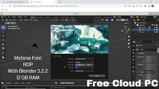 How To Create RDP in Google Colab With Installed Blender 3.2.2 | (Google Colab Tutorial) For Free