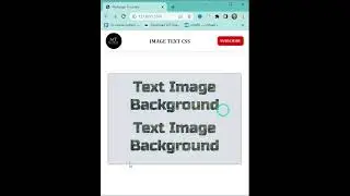 Text Image Effects CSS | 