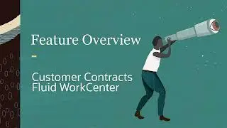 PeopleSoft Customer Contracts Fluid Workcenter