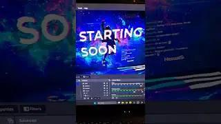 "3D" overlay in OBS Studio #obsstudio #twitchtips #obsstudiotutorial