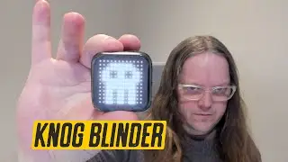 Knog blinder skull/alien front daytime bicycle light review.