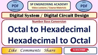 DS 05 Octal to Hexadecimal and Hexadecimal to Octal