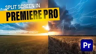 SPLIT VIDEO IN PREMIERE PRO 2024 | ADOBE PREMIERE PRO TUTORIAL