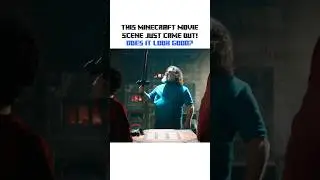 Crafting Table Scene - A Minecraft Movie 