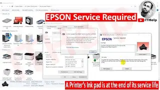 Epson color printer || How to fix Epson l130 ink pad is at the end of its service life