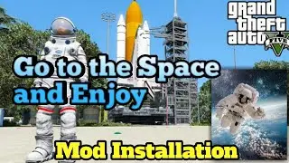 How to install space mod in Gta V | Space shuttle launching | other planet Missions | Gamebank