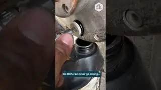 Gear Oil From Engine Blows All Over Mechanic #OilChange #CarFails #Shorts
