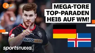 Deutschland – Island Highlights | 2. Test vor Handball WM 2023 | sportstudio