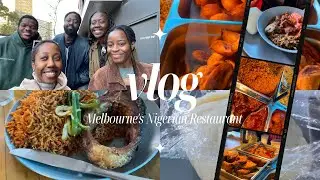 Trying Something NEW In Melbourne | Nigerian Restaurant Taste Test