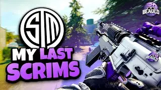 My LAST SCRIMS With TSM...