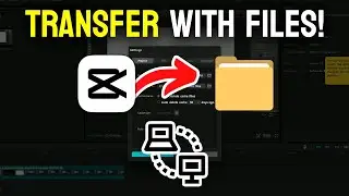 How to Transfer Project in Capcut PC (With All Files)