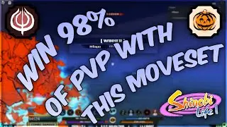 WIN 98% OF PVP WITH THIS MOVESET | Shinobi Life 2