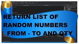 How to return random number in C#