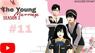 ✨THE YOUNG MARRIAGE 💍S2#11[stady tour]LOVE STORY DRAMA SAKURA SCHOLL SIMULATOR