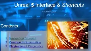 Unreal 5 Key Interface Workflows & free shortcut sheet