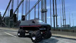 GTA IV Speedo Monster Truck Crash Testing HD