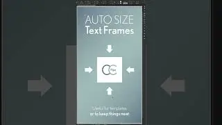 Auto Size Frames - InDesign #shorts