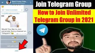 How to Join Telegram Group in 2021 | Telegram Channel Join in 2021