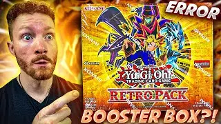 ERROR Booster Box Opening of Retro Pack! Pulling Modern Faded Cards?! (MUST SEE)