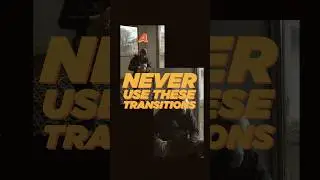 Never use these transitions… #transitions #videoediting #filmmaking