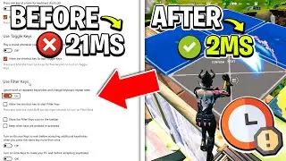 How to Reduce Input Delay & Boost FPS in Fortnite Season C5 S1! 🕐 (Faster Response Time & Max FPS)