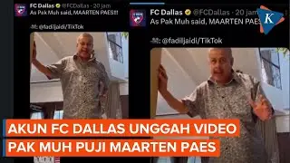 Puji Maarten Paes, Video Pak Muh Ayah Fadil Jaidi Viral dan Diunggah Klub Bola FC Dallas