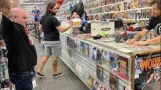 New Comic Book Day at the Local Comic Shop!