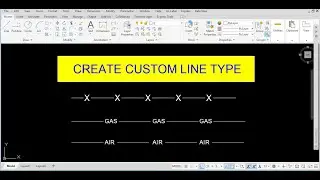 Create Custom Line Type in CAD - Line Types