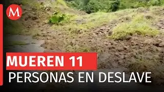 En Colombia, deslizamiento de tierra deja al menos 11 personas muertas