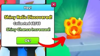 ALL LOCATIONS OF NEW 5 RELICS IN PET SIMULATOR 99!