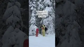 My second favourite way to use goggles 😂 #slowmotion #snowboarding #videohacks #filmtips #howtofilm