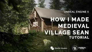 How to make medieval village environment sean in unreal engine 5 - Tutorial