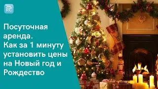 Посуточная аренда: как установить спеццену на Новый Год и Рождество за 1 минуту | RealtyCalendar