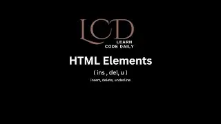 Inserting, Deleting and Underlining Text in HTML || #tutorial #shorts #viralshorts #video
