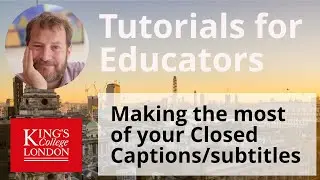 Using Microsoft Stream closed captions for subtitles and transcripts