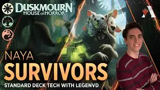 DUSKMOURN - Naya Survivors | Standard Deck Tech with LegenVD | MTG Arena