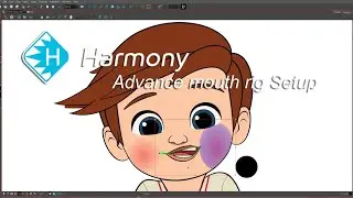 Toon boom harmony: Advance mouth rig setup