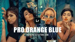 PRO ORANGE BLUE Photo Grading | Editing in Lightroom Mobile | Download Preset FREE | Beach Preset