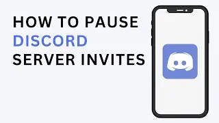 How To Pause Discord Server Invites