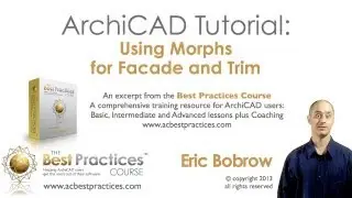 ArchiCAD Tutorial | Using Morphs for Facade and Trim