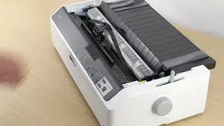 リボンカートリッジの交換（VP-D800/D1800）/Replacing the Ribbon Cartridge (FX-890II/2175II/2190II, LQ-590II/2090II)