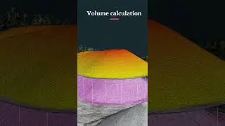 Volume calculation in photogrammetry software #volume #calculation #shorts #3dmodeling #3dmodel