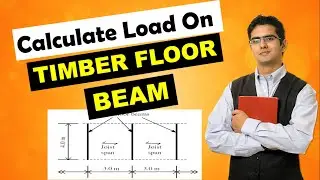 How to Calculate DESIGN LOAD on timber floor beam - Accordance with Eurocode - Easy way