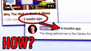 This Comment Was Made BEFORE The Video Was Uploaded?
