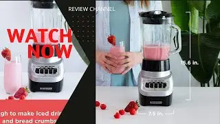 BLACK+DECKER PowerCrush Multi Function Blender|| best juicer & blender review 2023
